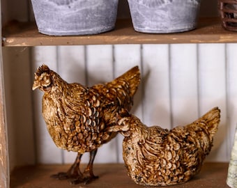 Dollhouse spring decoration 1:12 miniature chicken hen 3d printed