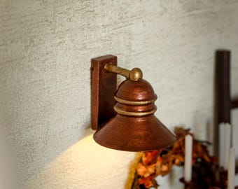 1:12 miniature dollhouse battery light