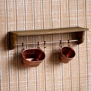 Conjunto de trilhos de cozinha em miniatura para casa de bonecas, escala 1:12
