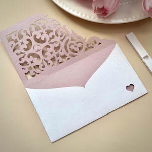 Modello di busta porta soldi a tema celtico in formato svg, porta soldi da matrimonio con taglio laser cricut Bellyband, biglietto regalo di compleanno Papercut, cameo cdr ai dxf