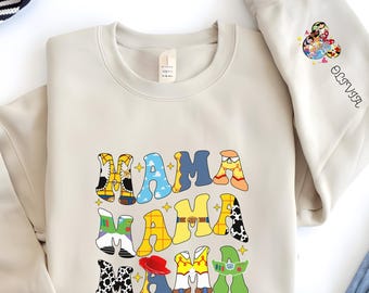Disney Mama Shirt, Mothers Day Gifts, Disney Mom Shirt, Disney Family Matching Shirt, Mama Gift,Disney Sweatshirt and Hoodie, Custom Shirt