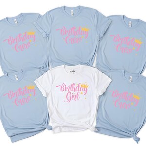 Birthday Crew Shirts, Birthday Girl Shirt, Birthday Party Shirts, Birthday Group Shirts, Birthday Team Shirt, Birthday Gift, Birthday Trip