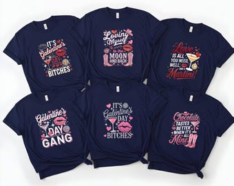 Galentine's Day Shirt, Ladies Celebration Tee, Anti-Valentine Gift