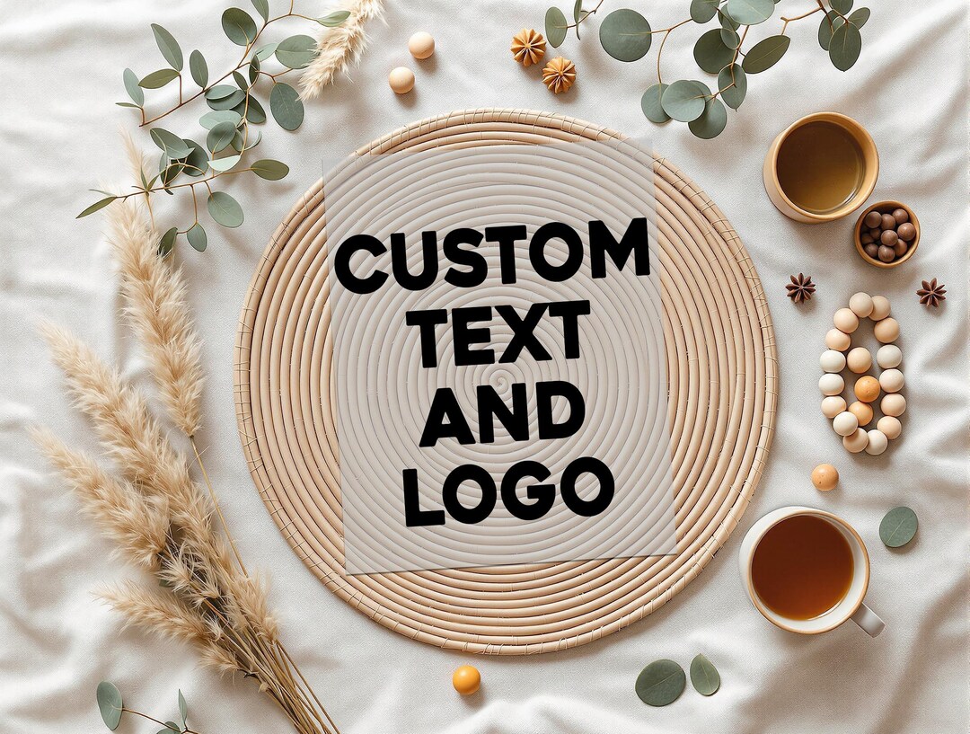 Custom Text & Logo DTF Transfer – Personalized Iron-on Heat Transfer ...
