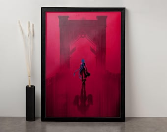Arcane Wall Art, Arcane Season 2 Poster, League of Legends Art, Arcane Poster, Jinx Wall Decor, Vi Wall Art, Jinx Poster, Tv Series Poster