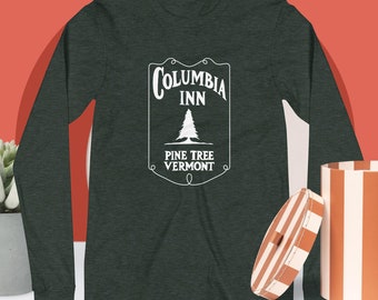 Columbia Inn White Christmas Unisex Long Sleeve Tee