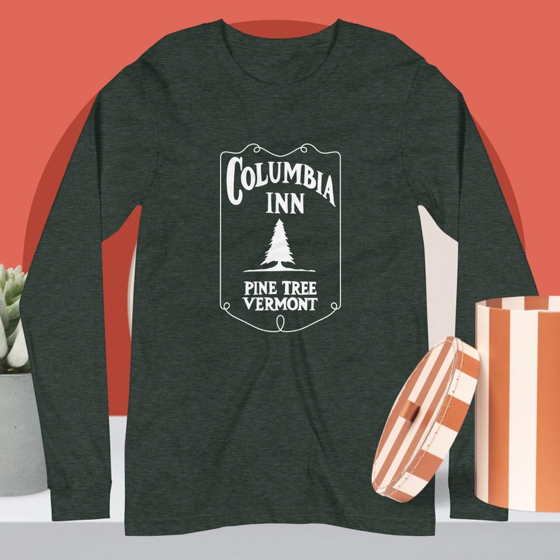 Columbia Inn White Christmas Unisex Long Sleeve Tee