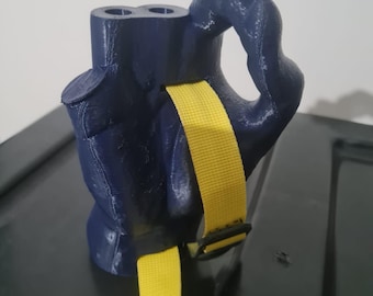 Anatomik Bilek Güreşi Eli Bağ bağlanabilir *Mango anatómico de lucha de brazos con correas* Archivo STL Impresión 3d