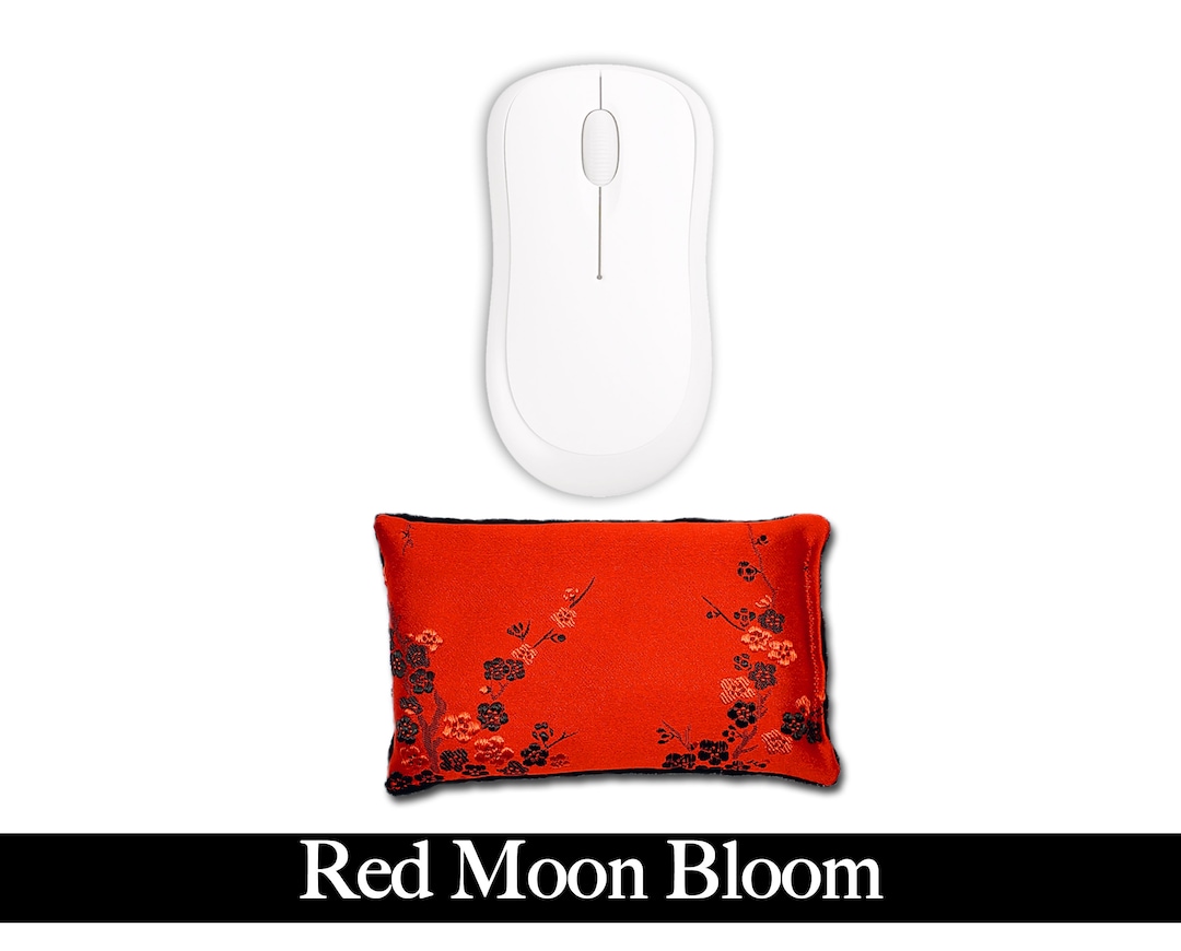 Handmade Ergonomic Mouse Wrist Rest Pad Desktop Laptop Flax Seed Fill ...