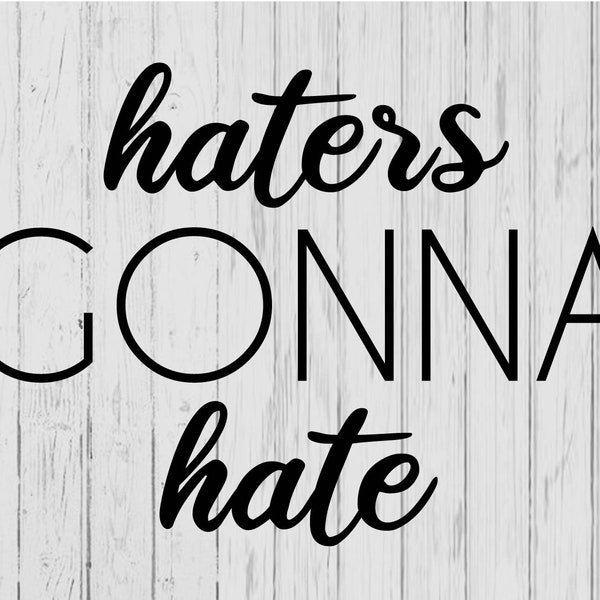 Haters Gonna Hate Etsy