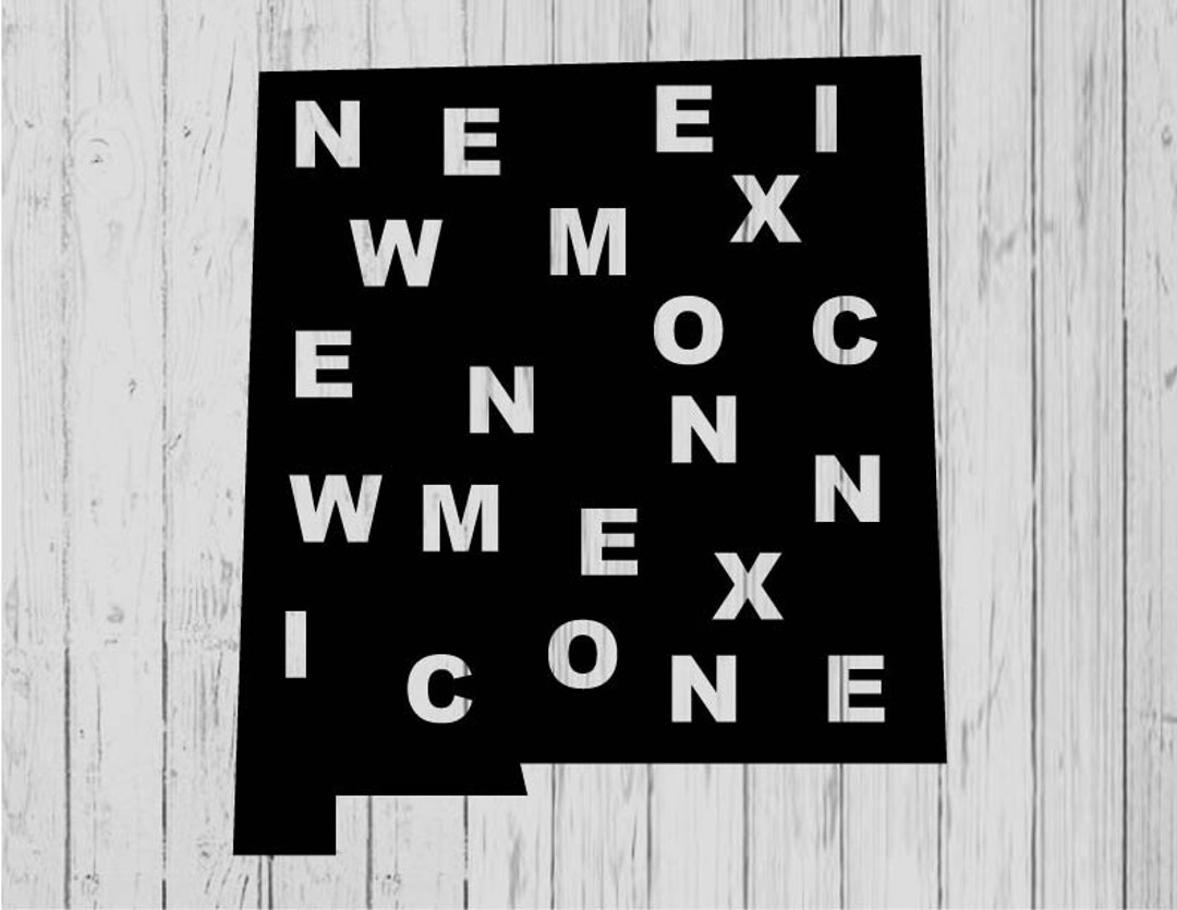 New Mexico Quote Tshirt Template Heat Transfer Vinyl Cut Etsy
