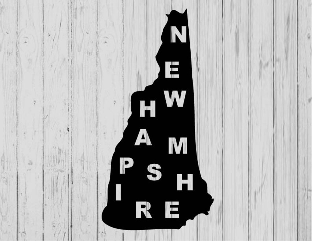 New Hampshire Quote Tshirt Template Heat Transfer Vinyl Cut Etsy