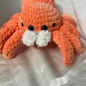 Handmade Crochet Spider | Cute Amigurumi Halloween Decor | Spooky Plush Toy | Creepy-Cute Collectible | Unique Gift for Spider Lovers