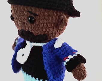 Sanrio 24cm Hello Kty Kendrick Lamar con blu blu cappello da bambola