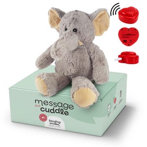 Peluche con grabadora de voz / Micrófono + MP3 / Tamaño: 45 cm / Con tu propia voz o música / Elefante / Incluye Grabadora de Voz imagen 1