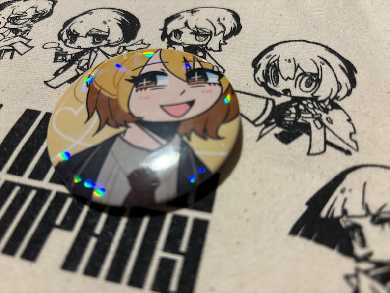 Limbus Button Limbus Company Holographic Buttons - Etsy