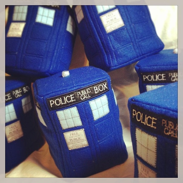 Doctor Who - Tardis Plush parody - In Stock