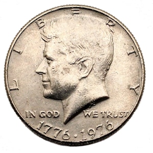 1776-1976  Kennedy Bicentennial Half Dollar US Collectable Coin