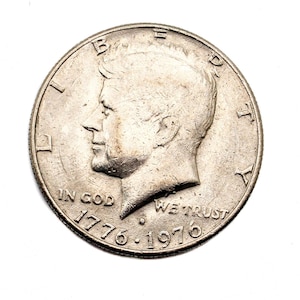 1776-1976 D Kennedy Bicentennial Half Dollar US Collectable Coin
