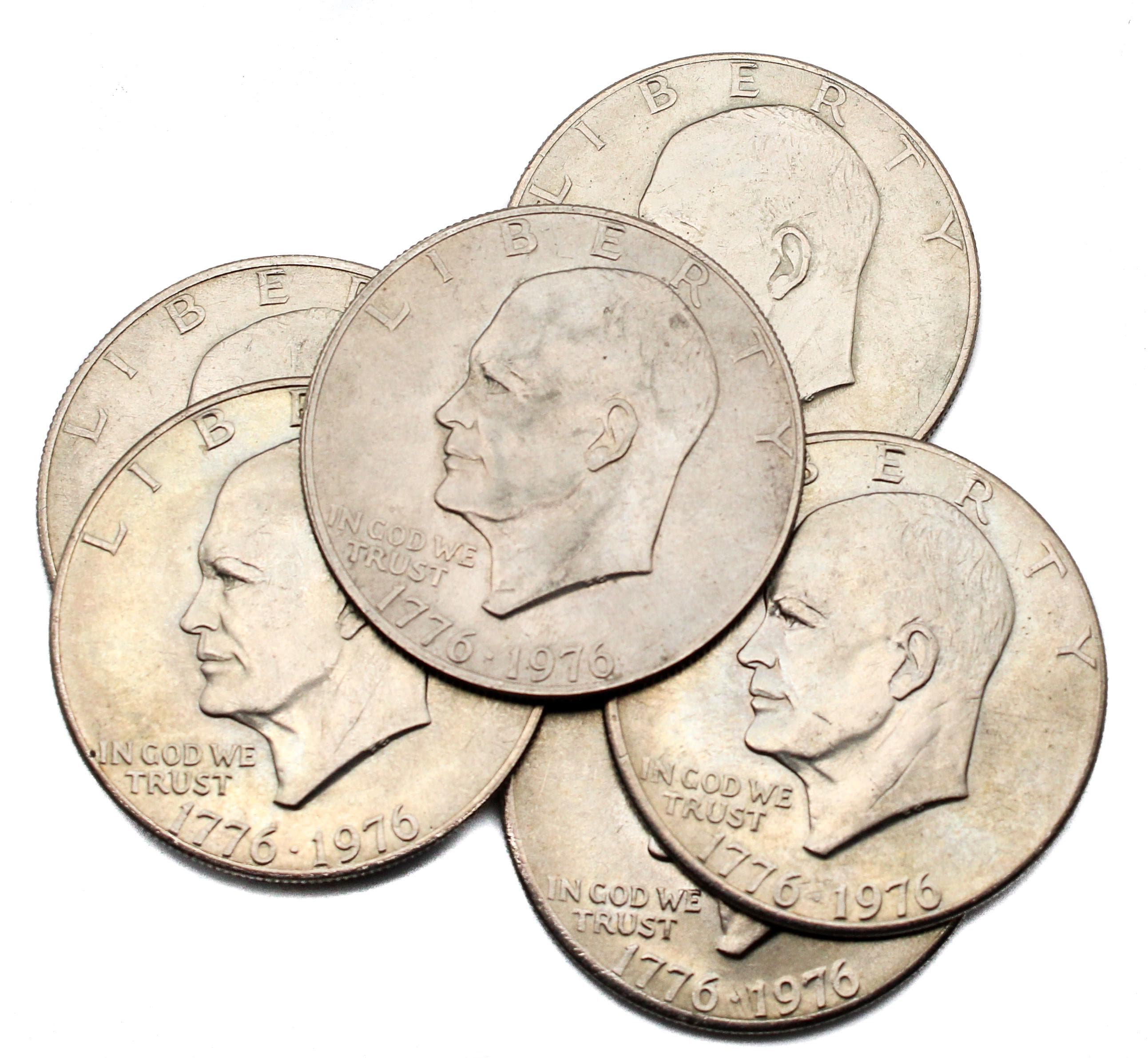 1976年アイゼンハワー200周年記念ドル 6枚セット 1776-1976年 アイクドル ヴィンテージ US 1ドル コレクターズコイン