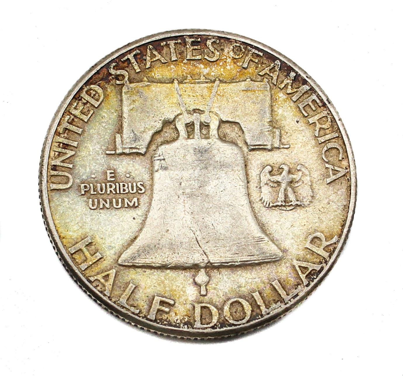 1958年フランクリン・ハーフダラー：90%銀の米国コレクターズコイン