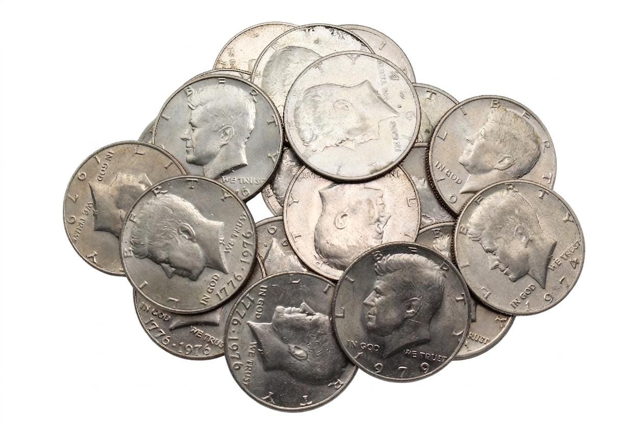 1974 kennedy half - Etsy 日本