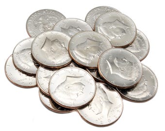 オリジナルの古い米国銀貨 6 枚セット 歴史的な流通コイン 戦時中