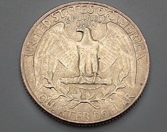 1965年ワシントンクォーター25セント流通米国コレクターコイン - Etsy 日本
