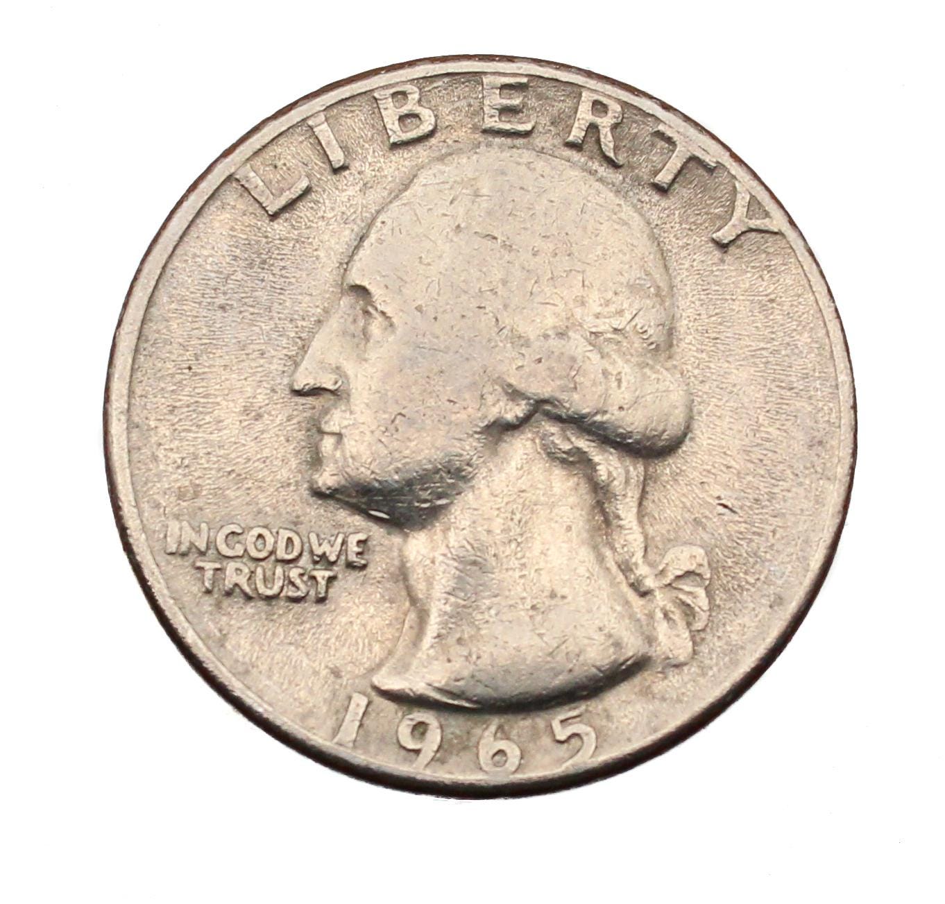 Quarter dollar 1965 - Etsy 日本