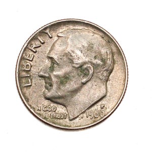 1980-P Roosevelt Dime Collectable US Coin