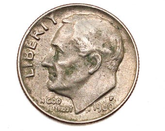 1980-P Roosevelt Dime Collectable US Coin