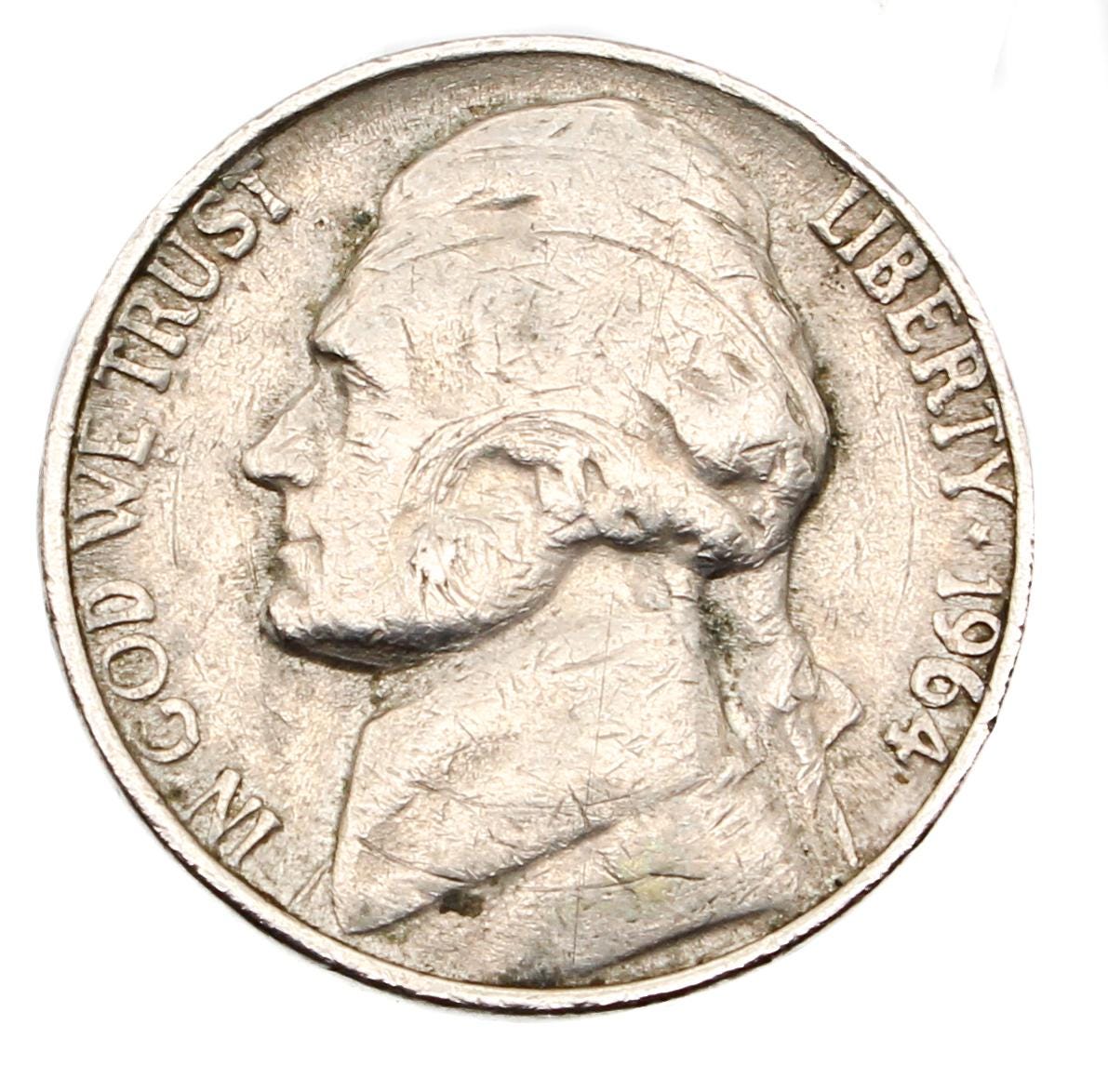 Jefferson nickel 1964 - Etsy 日本