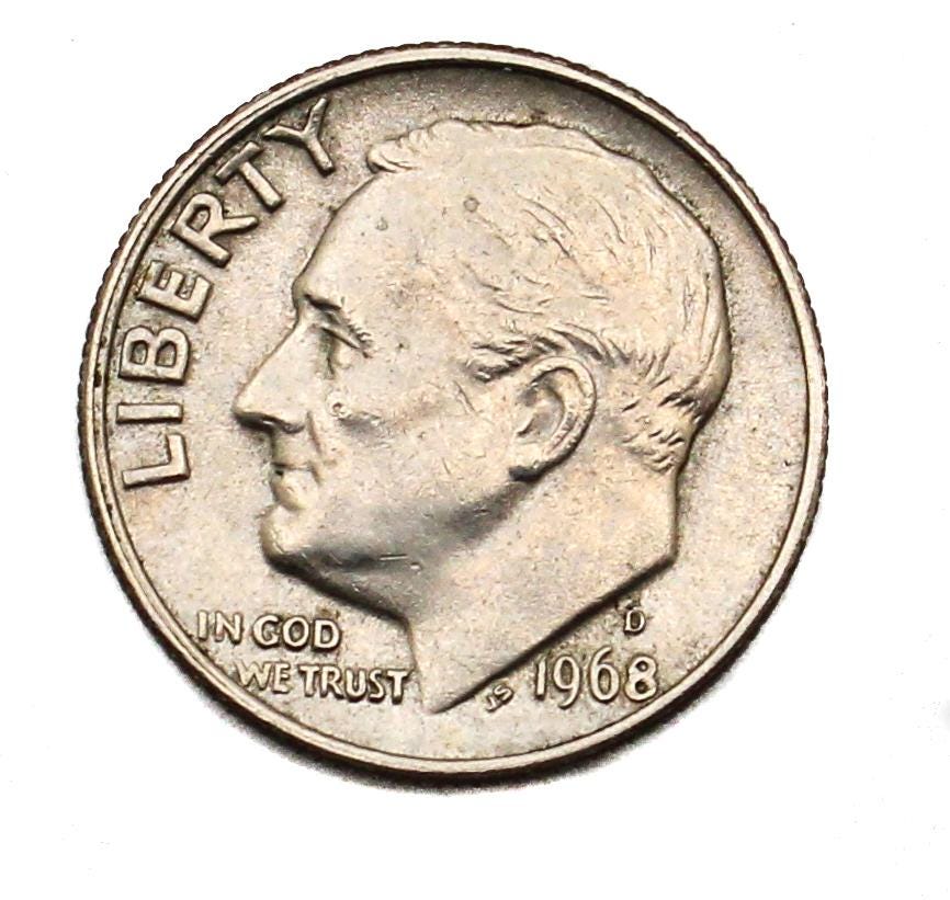 1968 d dime - Etsy 日本