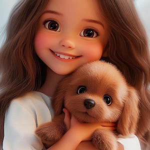 Transform your photos into magical Pixar-style cartoon portraits! Perfect for families, pets, and couples.
