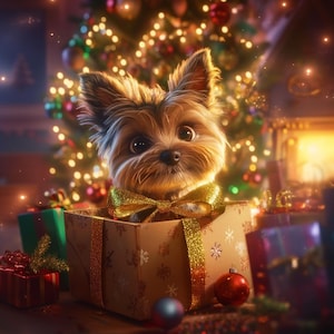Personalized Cartoon Dog Portrait – Digital Pet Art for Printing, Unique Gift for Dog Lovers, Pet illustration for home, сhristmas gift