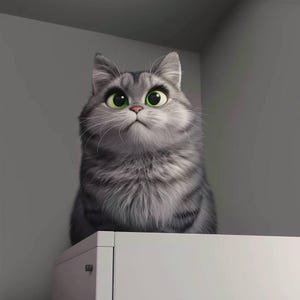 Pet Portraits Gifts for Pet Lovers Custom Dog and Cat Art Gifts for Pets Disney Style Pet Art  Pixar Character! Custom Digital Portraits