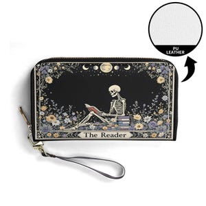 Buch Liebhaber Buch Wurm Geschenk Brieftasche Vegan Leder Niedliche Brieftasche Einzigartiges Geschenk Brieftaschen Zip Rund Frauen Brieftasche Niedliche Mädchen Einzigartige Geschenkidee