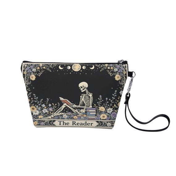 Just One More Kapitel Kosmetiktasche – Buchliebhaber-Tasche Mit Reißverschluss, 22,9x17x5 Cm