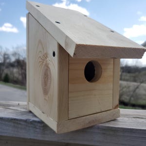 Wooden Bird House