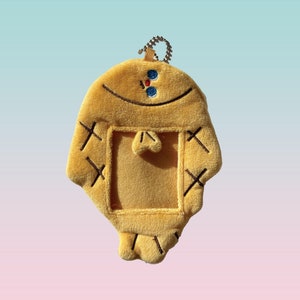 Portatarjetas fotográficas Taiyaki / Portatarjetas fotográficas de felpa suave / Portatarjetas estético lindo y esponjoso / Llavero Kpop / Regalo Kpop para ella / Amante del Kpop