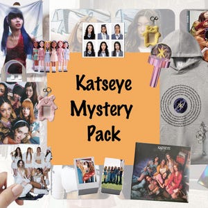 Katseye Mystery Box | Katseye Bias Box | Katseye Box | Prezent Katseye dla niej | Prezent Katseye | Fan Katseye | Kpop Mystery Box | Katseye Kpop