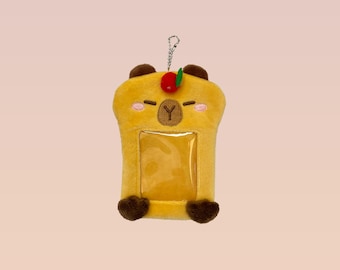 Kpop Bär Fotokartenhalter | Plüsch Schlüsselbund Geschenk