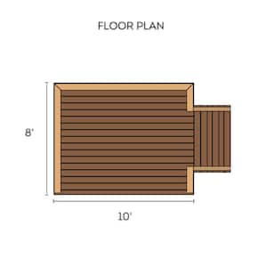 8'x10' Deck Plan Set | DIY Blueprints - Construction Drawings With ...