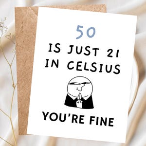 Funny 50th Birthday Card Snarky Birthday Card 50th Rude Birthday Card 50 Milestone Birthday Card, 50th Birthday Gift for Men Rude 50th Joke