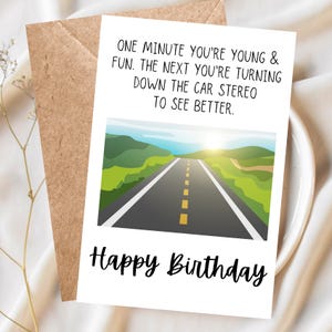 Carte d'anniversaire amusante Carte d'anniversaire coquine Carte de voeux d'anniversaire sarcastique