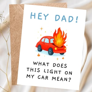 Carte drôle de fête des pères, carte d'anniversaire de papa, cadeau drôle de fête des pères, cadeau de papa, carte de papa, blagues de papa, cadeau de fête des pères de sa fille, cadeau de fête des pères