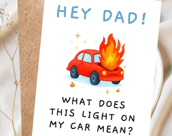 Funny Father's Day Card Dad Birthday Card Funny Fathers Day Gift Dad Gift Dad Card Dad Jokes Fathers Day Gift from Daughter Fathers Day Gift
