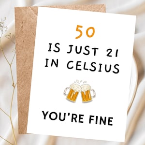 Funny 50th Birthday Card Snarky Birthday Card 50th Rude Birthday Card 50 Milestone Birthday Card, 50th Birthday Gift for Men Rude 50th Joke