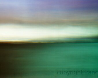Green Sea Abstract Seascape: Fine Art Giclée Print