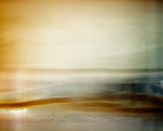 Abstract Seascape photo, abstract oceanscape, abstract, brown, waves, coastal decor, modern wall art, abstract zen photo, environmental art
